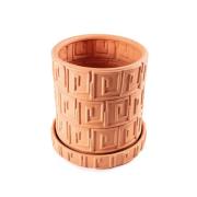 SELETTI Vase Magna Graecia Greca, underkop, terracotta