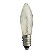 E10 3 W 55 V reservepære 3-pak kerteform