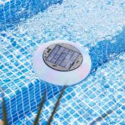 Pool Light LED-pool-lys solcelle flerfarvet, hvid
