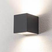 Bega udendørs væglampe 24719 K3, grafit, op/ned, støbt aluminium