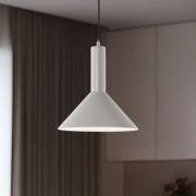 Hængelampe Vitrum cone, taupe, metal, Ø 26 cm, E27