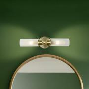 Imperial væglampe, messing, 2 lyskilder, stål, glas, IP44