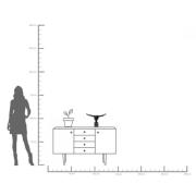 KARE pyntegenstand Athlet Black Lille, sort, bredde 43 cm