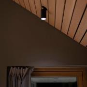 SLC LED-indbygningsspot Art, 1-lys, sort, 3.000 K, aluminium