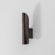 Væglampe Ana Plus, sort, stål, højde 24,5 cm, G9