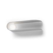 Fabbian Comet væglampe, hvid, metal, glas, G9