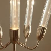 UMAGE hængelampe Lemon Squeeze lang, messing, Ø 85,6 cm