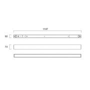 Sylvania loftlampe Otao, prismatisk, Multipower, 830/840