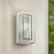 Arcchio udendørs væglampe Ismera, hvid, IP65, glas, E27