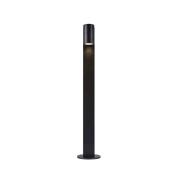 Vejlampe Tin 80, sort, aluminium, IP44, GU10