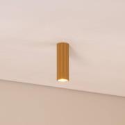 Carbon loftlampe, guldfarvet, højde 20 cm, aluminium