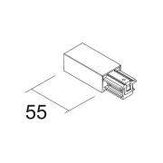 Ivela indgang højre SQUARE 48 V, hvid, plast