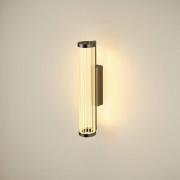 SLV LED-væglampe Quimera, bronzefarvet, højde 41 cm, CCT