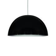 Oluce Hængelampe Sonora, sort, plast, E27