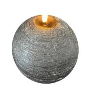 STERNTALER LED-vokslys, sort Højde 13 cm Kugle Batteri