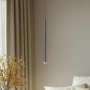 Hængelampe Sopel 1, antracit, 1 lyskilde, stål, Ø 5 cm