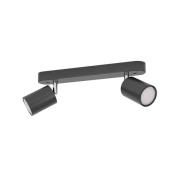 EGLO connect Smart Spot Adfira-Z, sort, 2 lyskilder, stål