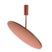 OLEV LED-loftlampe FLUENTIS, jordbrun, Ø 54 cm, metal 927