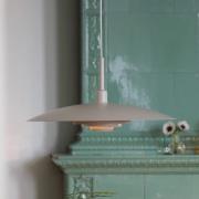 Markslöjd Hængelampe Piny, beige, Ø 57 cm, metal, E27