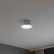 LED-loftlampe Libre, salviegrøn, stål, 3.000 K
