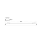 OSRAM LED-lysliste POWER BATTEN, 4.000 K, 60 cm, 2 lyskilder