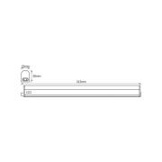 OSRAM LED-lysliste SWITCH BATTEN, 31 cm, 3.000 K, hvid