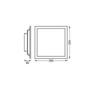 OSRAM SMART+ WiFi LED-panel PLANON MAGIC, hvid 30 cm RGB CCT
