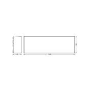 OSRAM udendørs LED-væglampe ENDURA STYLE IVO, mørkegrå IP65