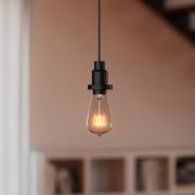 OSRAM hængelampe VINTAGE 1906, sort, metal, Ø 6,8 cm