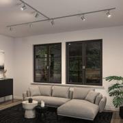 Paulmann URail skinnespot Luxe, krom mat, GU10