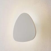 Bover Tria 02 LED-væglampe, hvid, 27 cm, dæmpbar