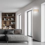 Væglampe Cleo D1DR410, egetræ, 41 cm lang, E27