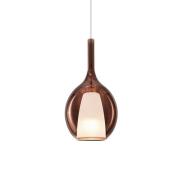 Ideal Lux pendellampe Kalique 2, kobberfarvet, Ø 18 cm