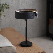 OSRAM LED-bordlampe Decor Curve Felt, grå, filt, 3.000 K