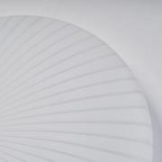 LED-loftslampe Malta, Ø 39 cm, hvid, akryl, CCT