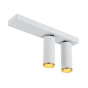 LOOM DESIGN LED-loftspot X-Beam, 2 lyskilder, hvid