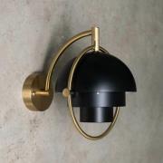 Gubi Væglampe Multi-Lite, sort, metal, G9
