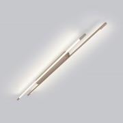 Helestra LED-loftlampe LEDA, brun, længde 150 cm, dæmpbar