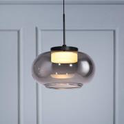 SCHÖNER WOHNEN LED-hængelampe Sia, 1 lyskilde, røggrå, 3.000 K