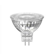 LED-reflektorpære Superia GU5,3 MR16 4,3W klar 2.700 K dæmpbar