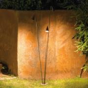 udendørs LED-gulvlampe Brisa, 5 lyskilder, khaki