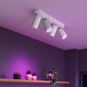 Calex Smart loftspot hvid længde 49 cm 4 lyskilder GU10-LED RGBW
