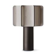 LZF bordlampe Kactos, grå/sort, højde 52 cm