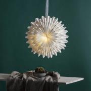 Papirstjerne Snow, Ø 50 cm, hvid, 3-lags, papir