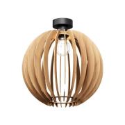 Loftlampe Clay, Ø 40 cm, birkeplywood, E27