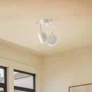 Lindby-spot Jyla, hvid, 2.700 K, 2-lys, GX53