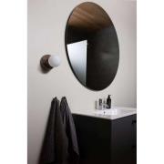 Globen Lighting væglampe Torrano, brun marmoreret, 13 cm, IP44