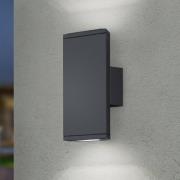 udendørs LED-væglampe COLORADO antracit Højde 20 cm Metal IP54