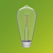 Philips erstatningspære 2,4W 27V ST64 til solcellelamper