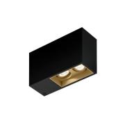 WEVER & DUCRÉ Downlight Planopetit 2.0 sort/beige 927 dæmpbar